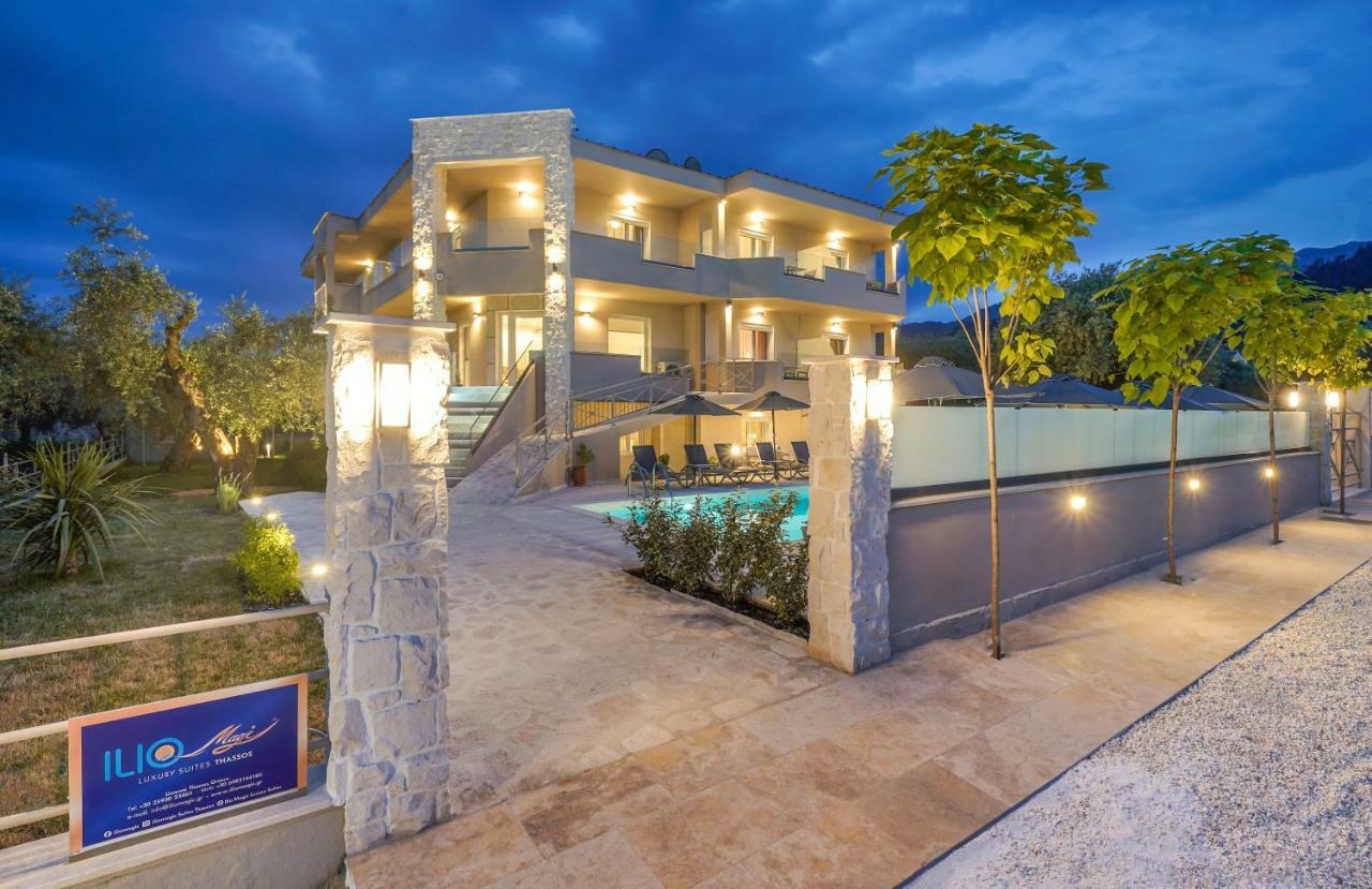 Iliomagic Luxury Suites Thassos Dış mekan fotoğraf